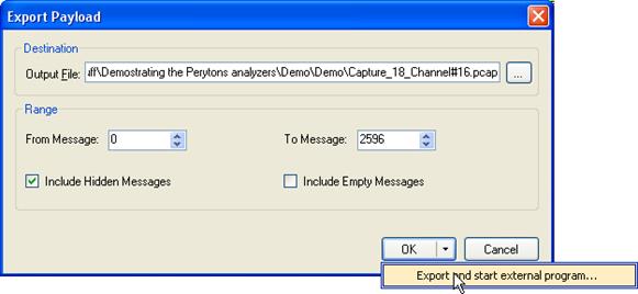 Export Payload